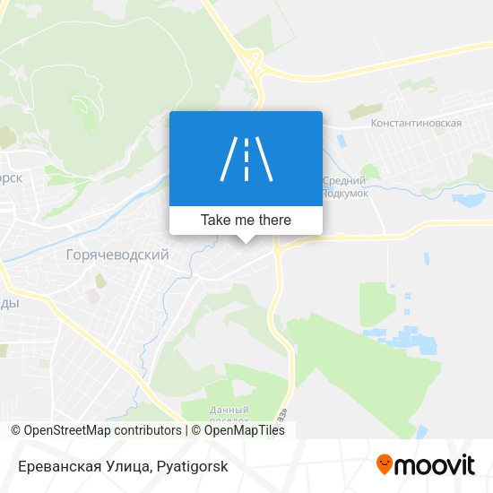 Ереванская Улица map