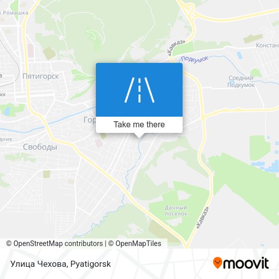 Улица Чехова map