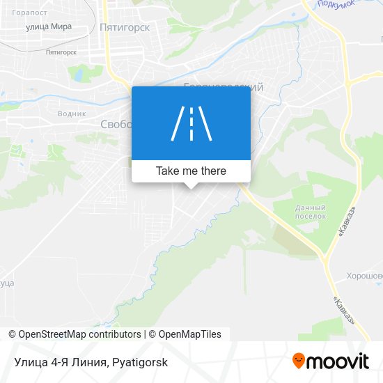 Улица 4-Я Линия map