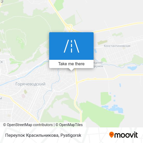 Переулок Красильникова map