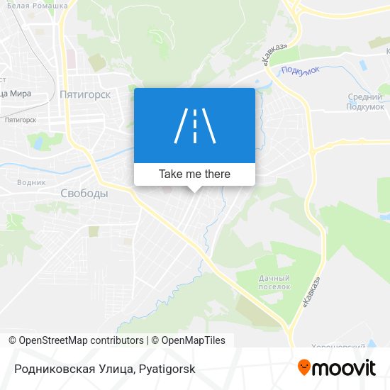Родниковская Улица map