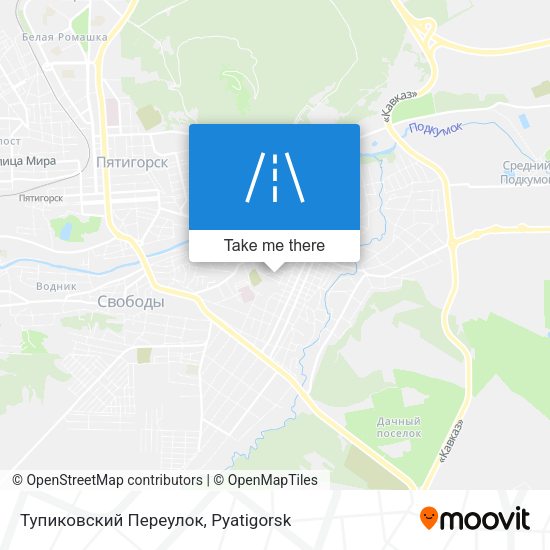 Тупиковский Переулок map
