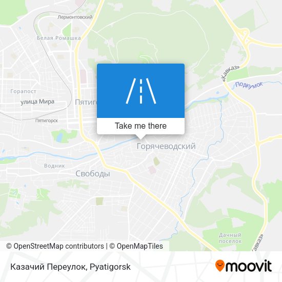 Казачий Переулок map