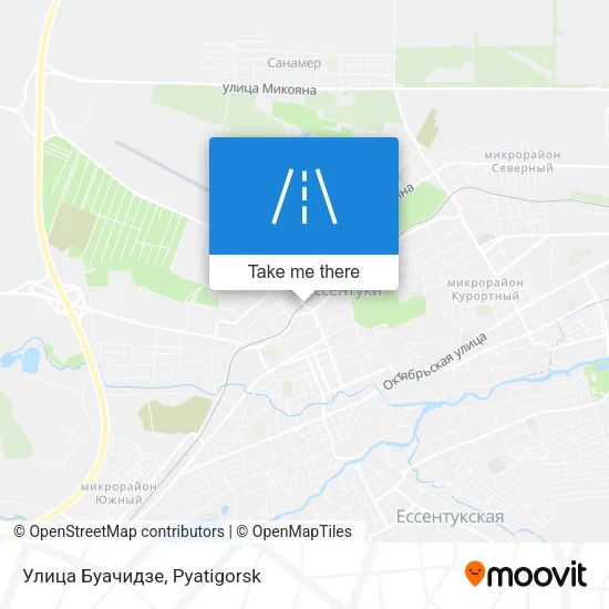 Улица Буачидзе map
