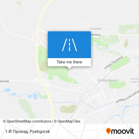 1-Й Проезд map