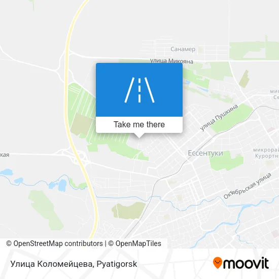 Улица Коломейцева map