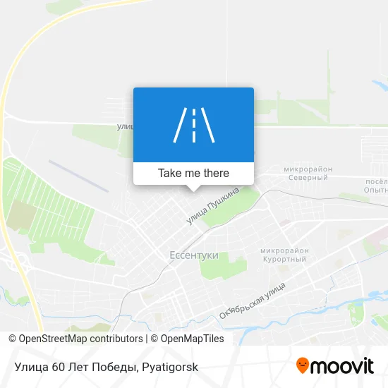 Улица 60 Лет Победы map