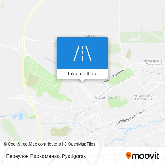 Переулок Пархоменко map