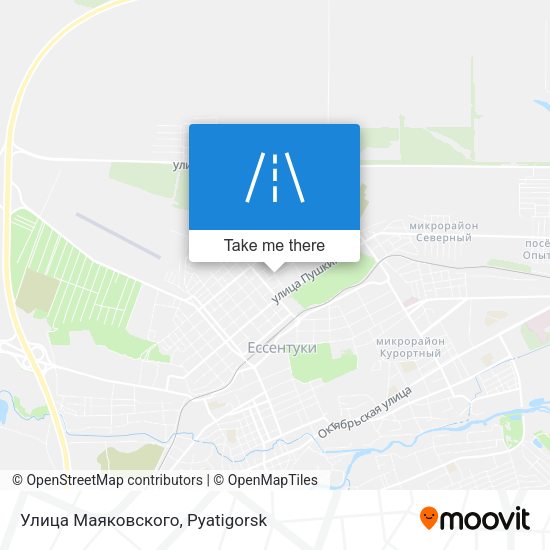 Улица Маяковского map