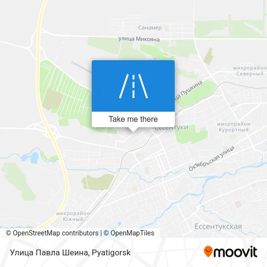 Улица Павла Шеина map