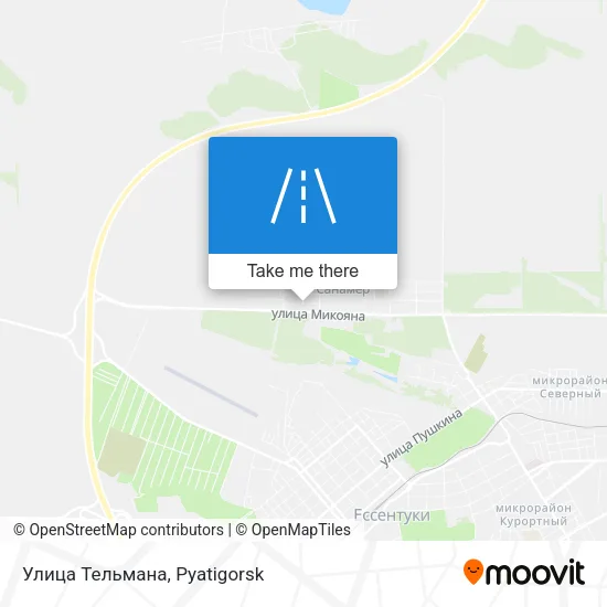 Улица Тельмана map
