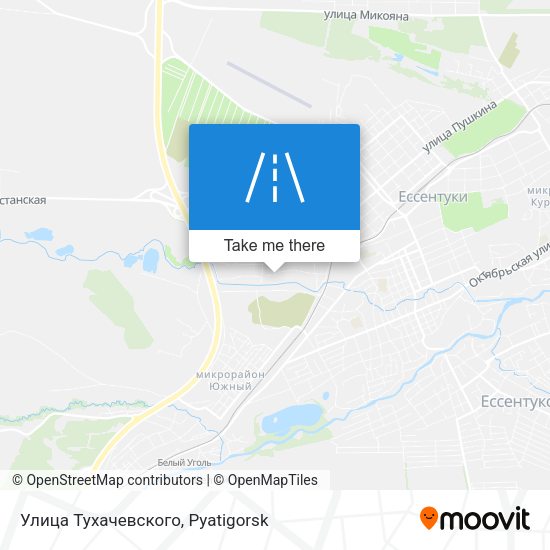 Улица Тухачевского map