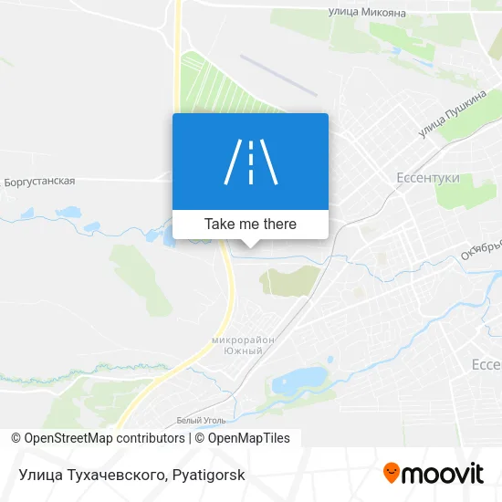 Улица Тухачевского map