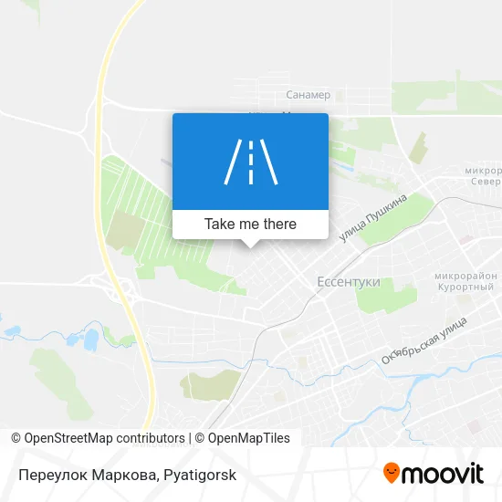 Переулок Маркова map