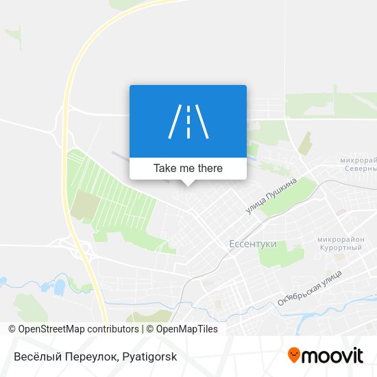 Весёлый Переулок map