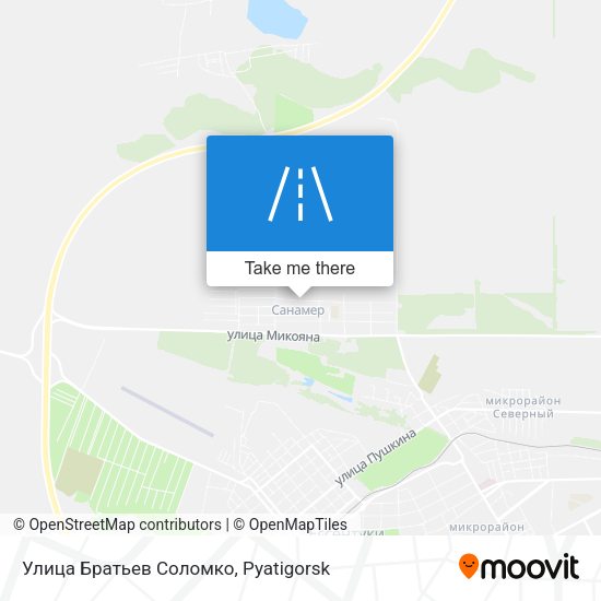 Улица Братьев Соломко map