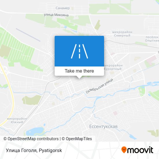 Улица Гоголя map