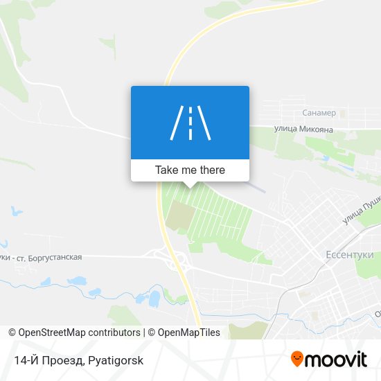14-Й Проезд map