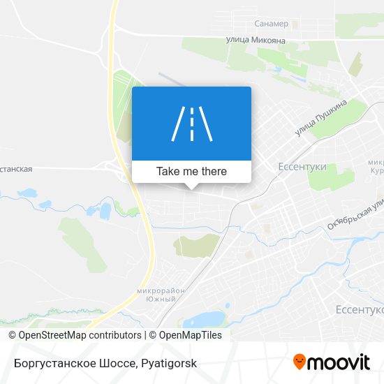Боргустанское Шоссе map