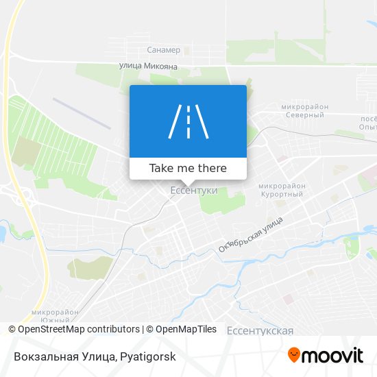 Вокзальная Улица map