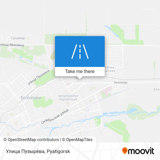 Улица Пузырёва map