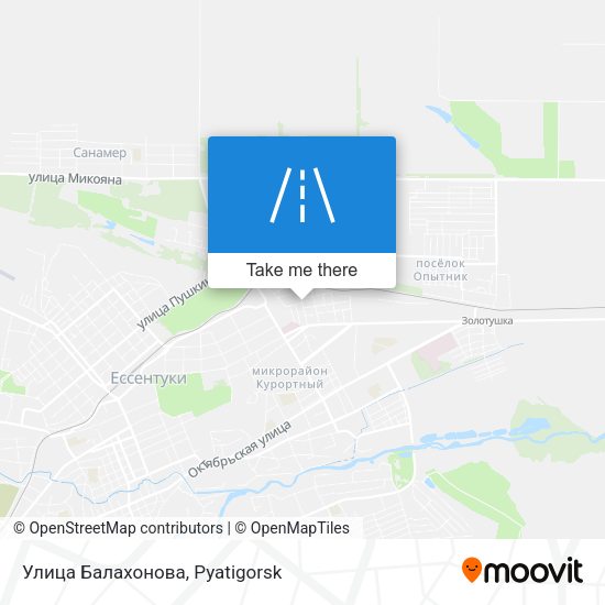 Улица Балахонова map