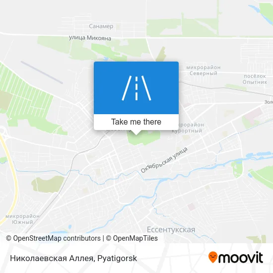 Николаевская Аллея map