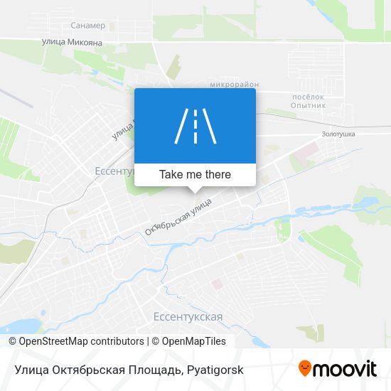 Улица Октябрьская Площадь map