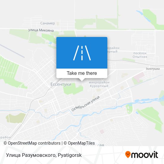 Улица Разумовского map