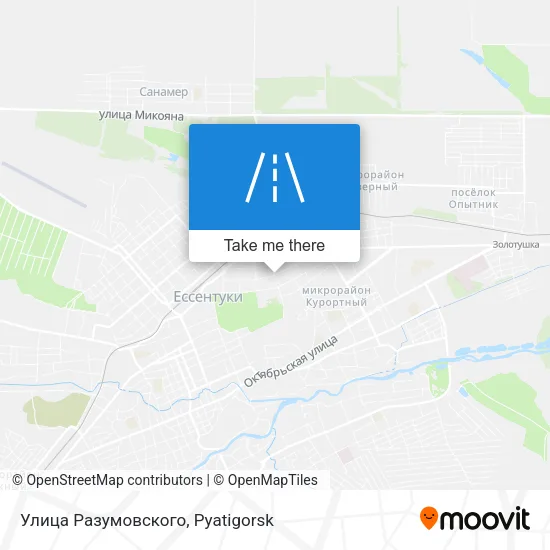Улица Разумовского map