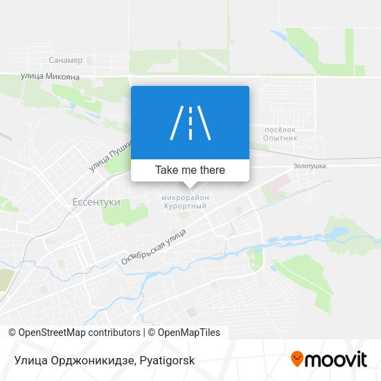 Улица Орджоникидзе map