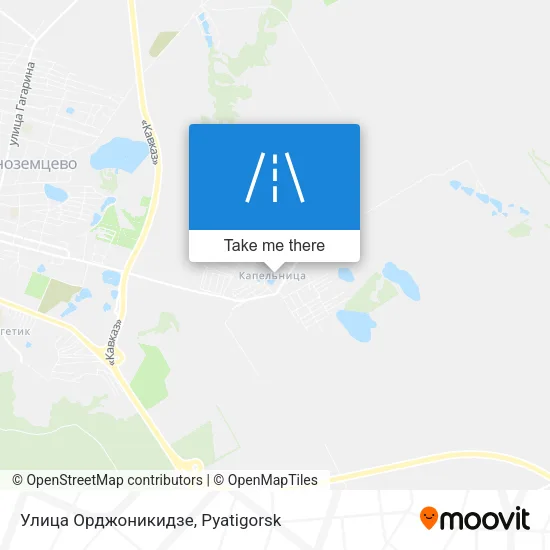 Улица Орджоникидзе map