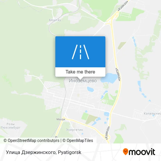 Улица Дзержинского map