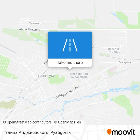 Улица Анджиевского map