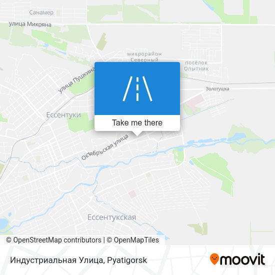 Индустриальная Улица map