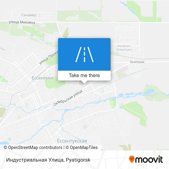 Индустриальная Улица map
