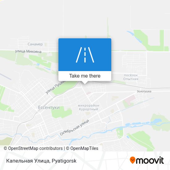 Капельная Улица map