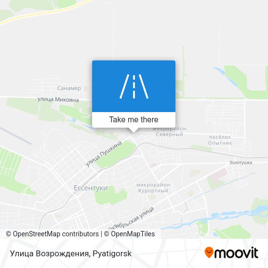 Улица Возрождения map