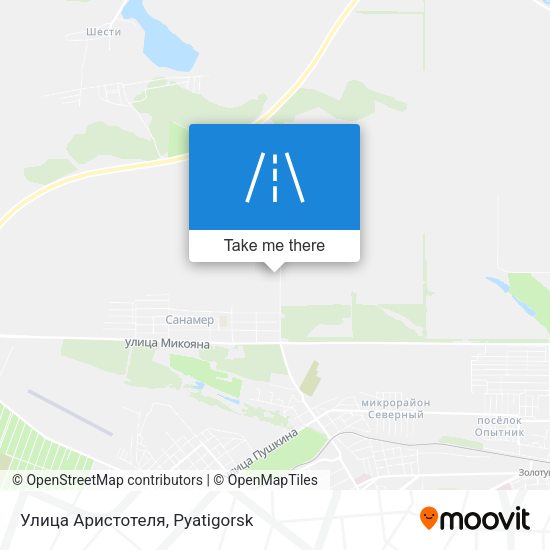 Улица Аристотеля map
