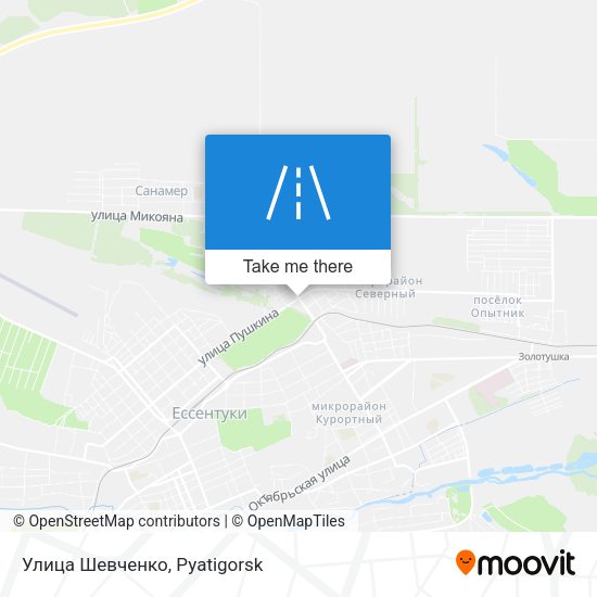 Улица Шевченко map