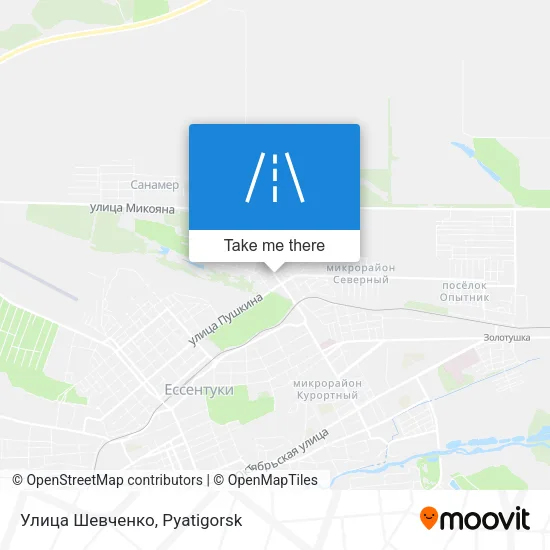 Улица Шевченко map