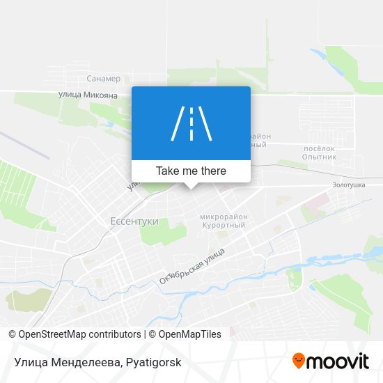 Улица Менделеева map