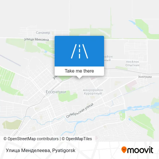 Улица Менделеева map