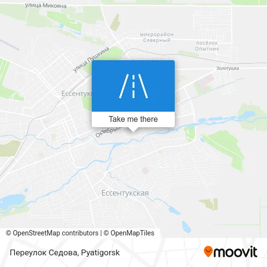 Переулок Седова map