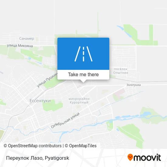 Переулок Лазо map