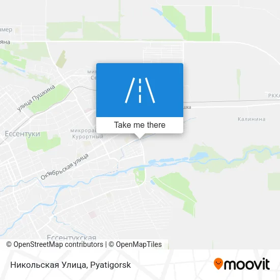Никольская Улица map
