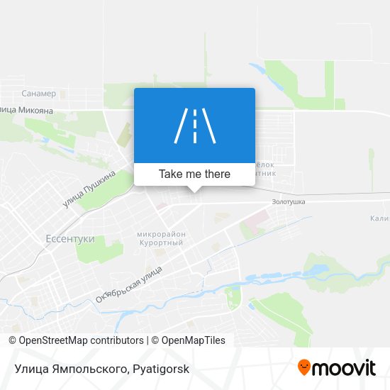 Улица Ямпольского map