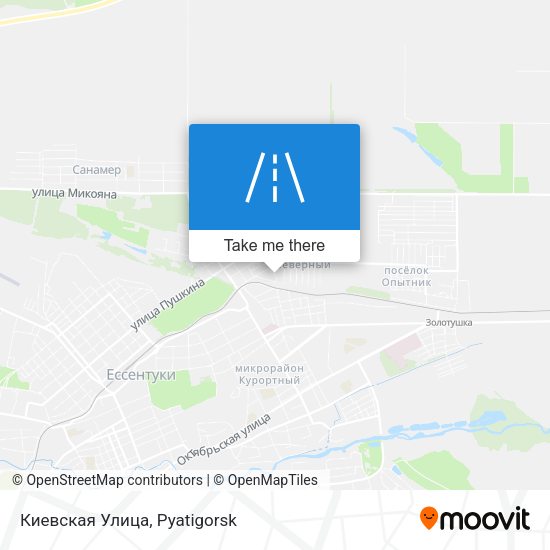 Киевская Улица map