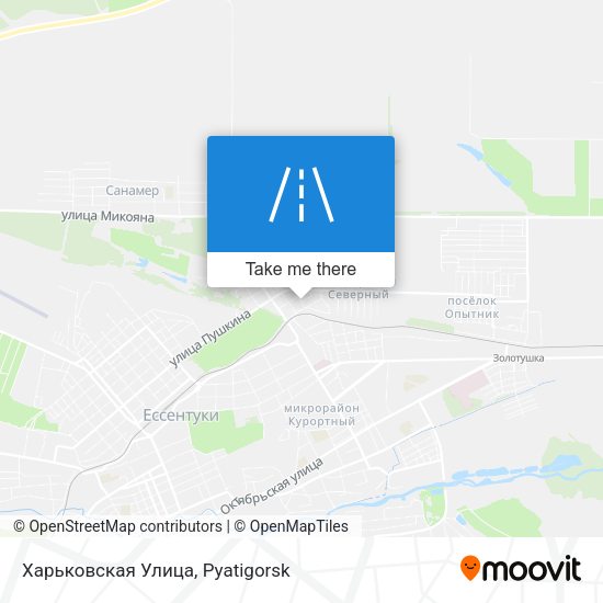 Харьковская Улица map