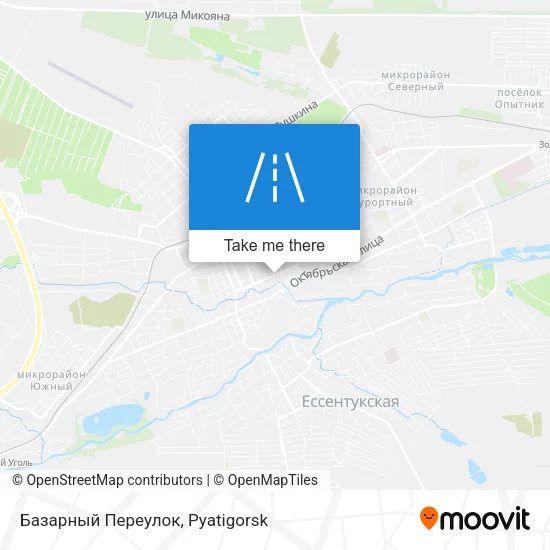 Базарный Переулок map